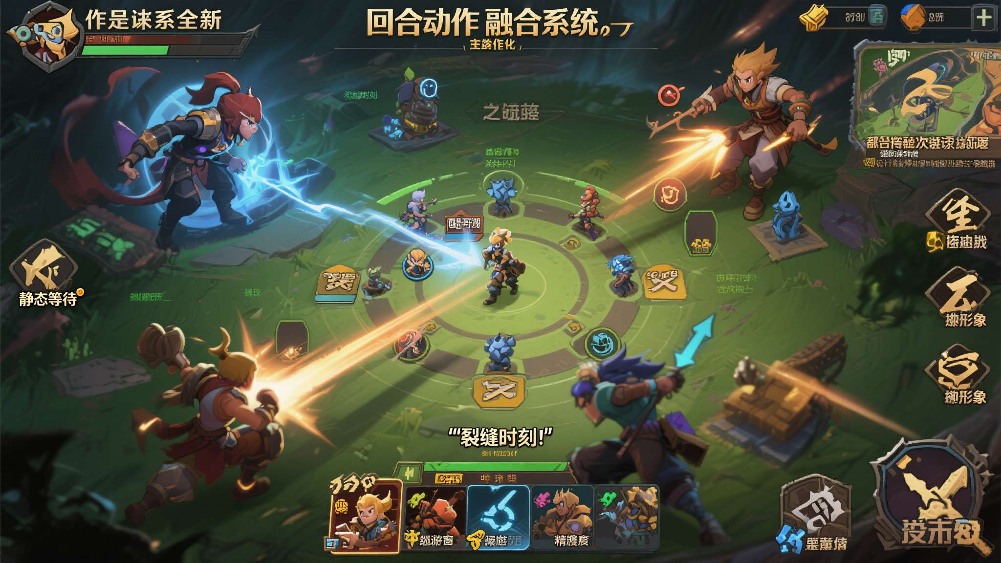 端游回合制游戏排行榜前十名 于是,一套全新的"回合动作融合系统"由此诞生。游戏的战斗流程被重新定义为:玩家在